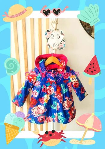 Manteau imperméable polaire 2/3ans