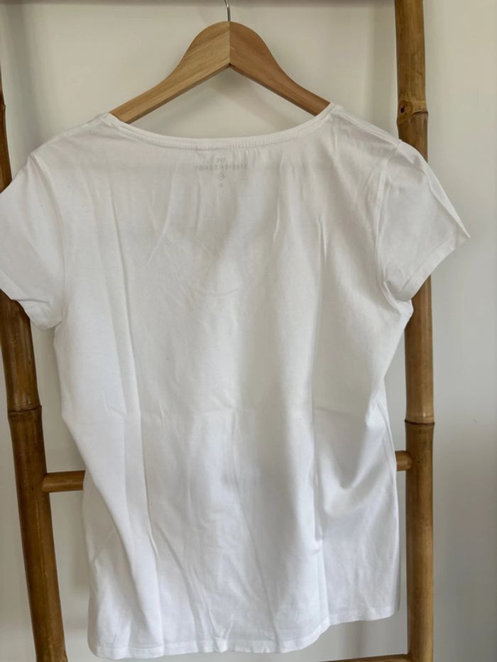 t-shirt blanc C&A taille M - photo numéro 6