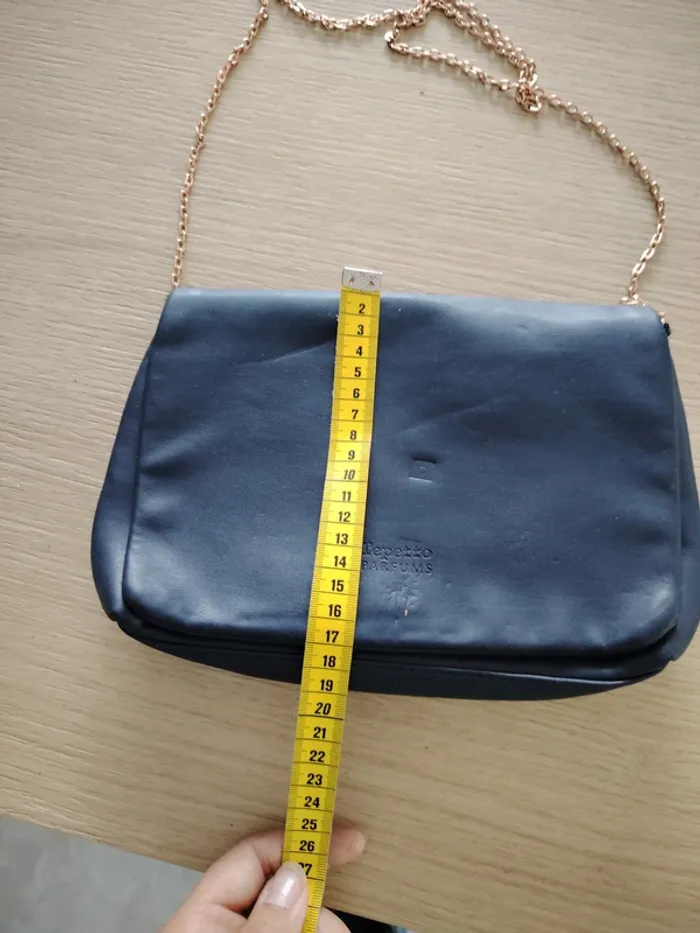 pochette bleu repetto - photo numéro 9