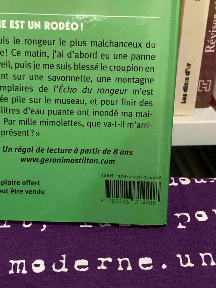 La vie est un rodéo! Geronimo Stilton - photo numéro 3