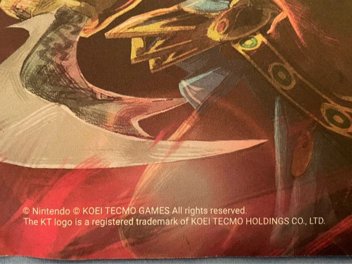 X1 Poster Zelda Hyrule Warriors Nintendo Switch  [occasion] - photo numéro 5
