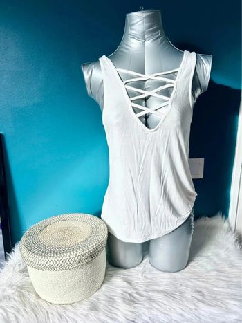 Débardeur blanc - taille S