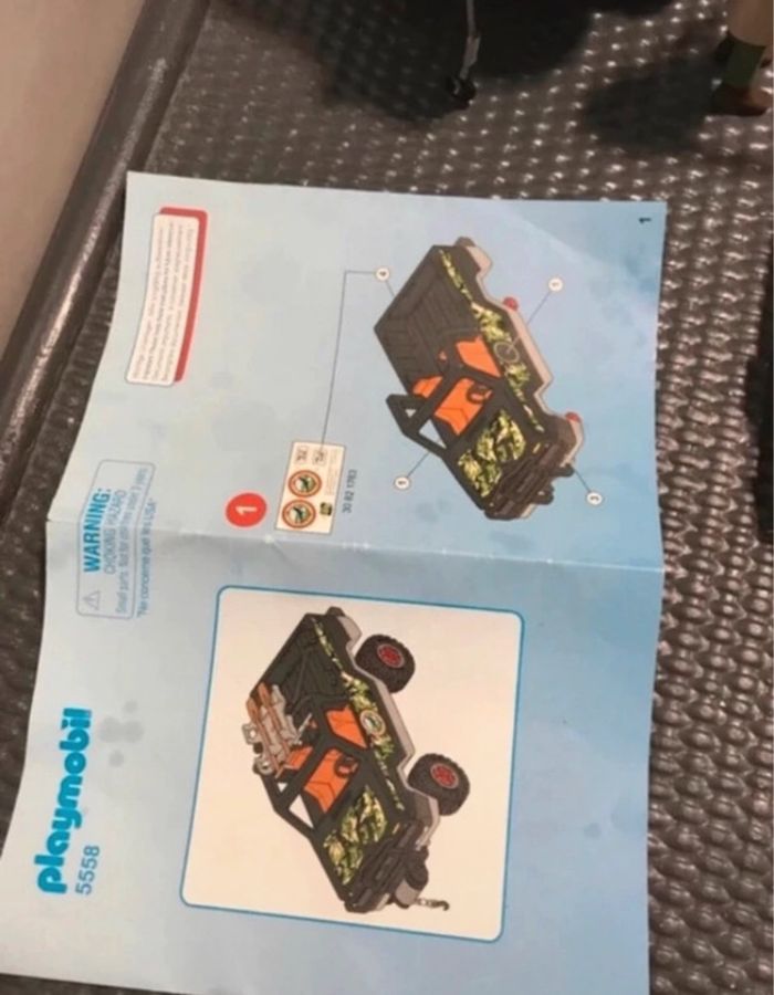 voiture playmobil 5558 les aventuriers Wild Life Pick Up - photo numéro 3