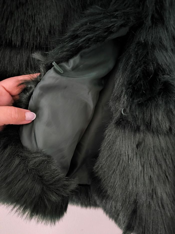 Manteau en fausse fourrure Nelly.com Taille 36 - photo numéro 3