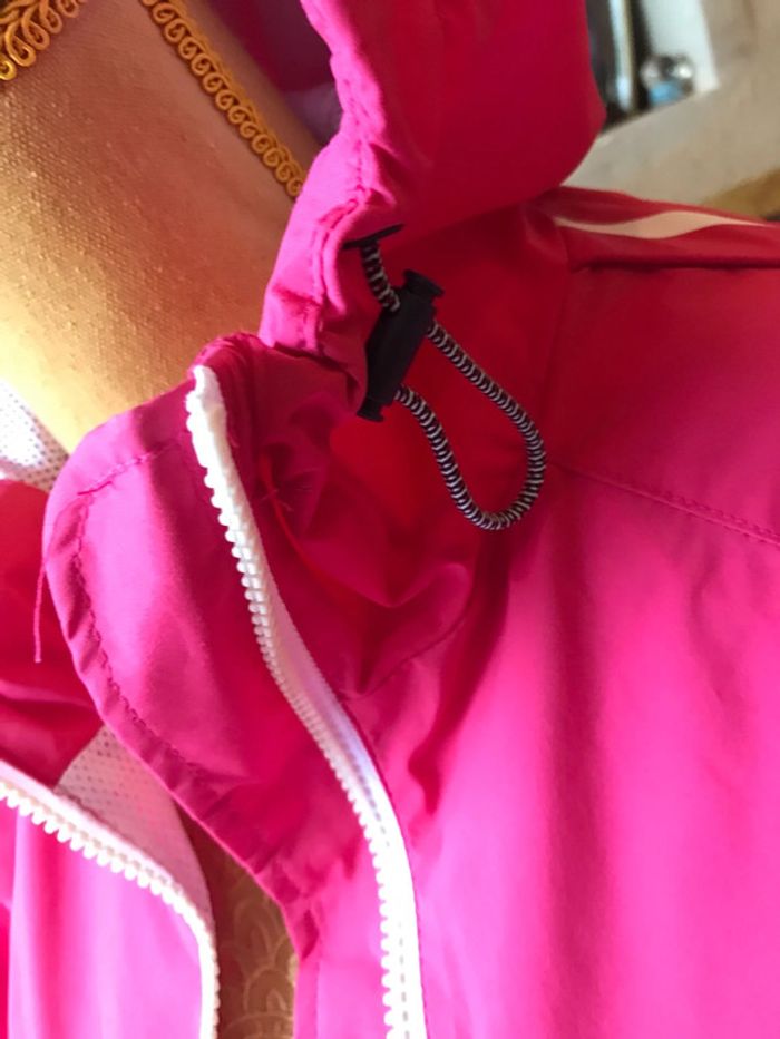 Tommy jeans coupe vent zippé taille xs rose - photo numéro 6