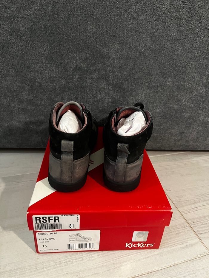 Chaussures à lacets Kickers - photo numéro 4