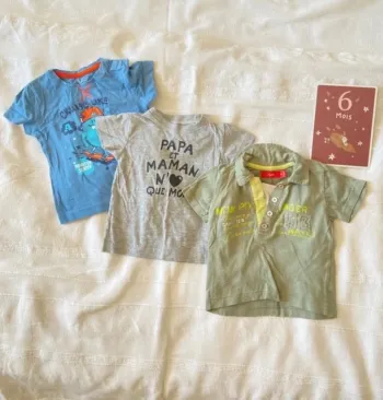 Lot 3 haut garçons // T-shirt
