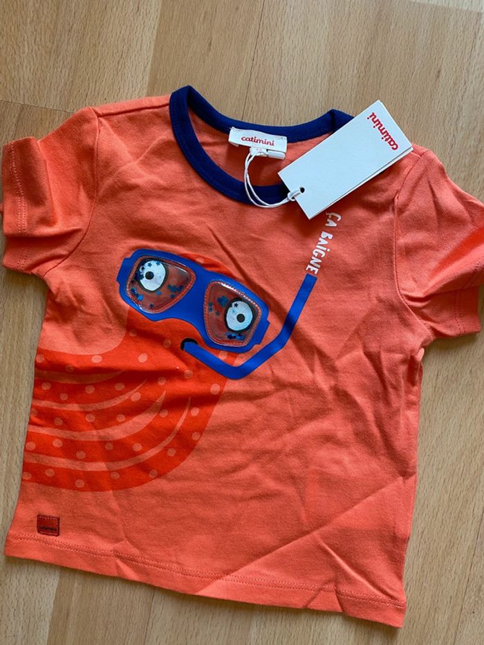 Tee shirt Catimini taille 12 mois Neuf
