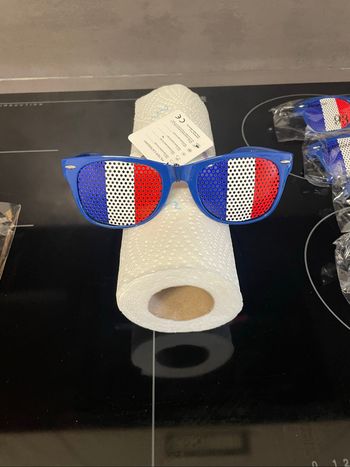 Lot de 5 lunettes pour supporters