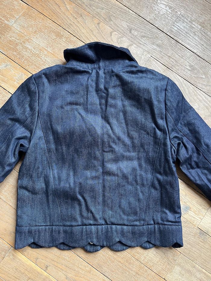 Veste en jean fourrée Jacadi 10 ans neuve - photo numéro 4