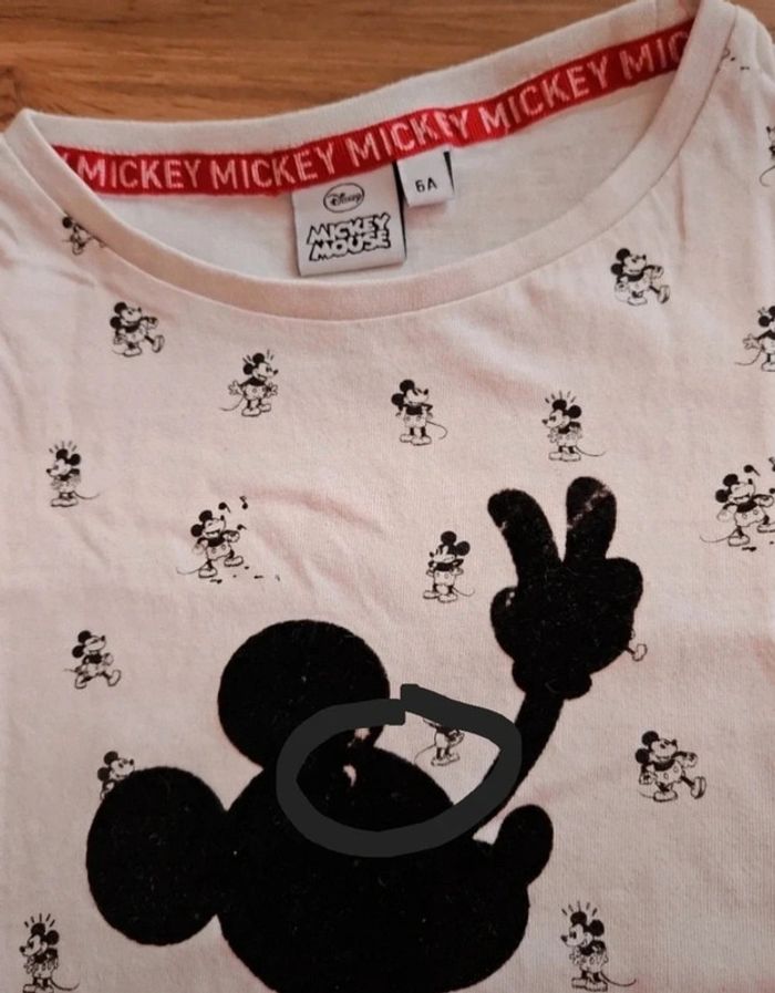 T-shirt mickey 6 ans garçon - photo numéro 2