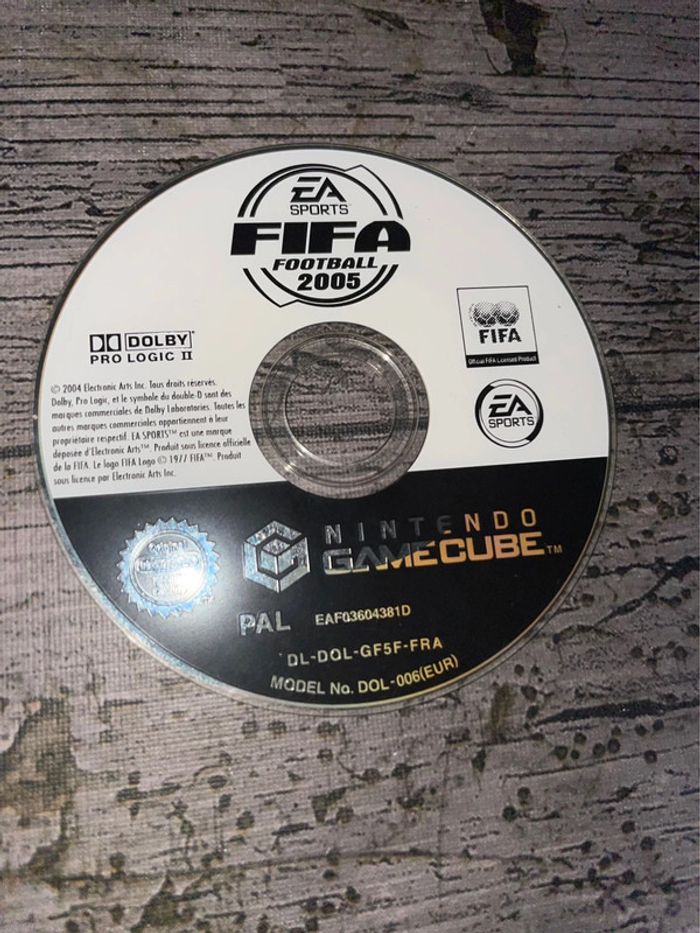 Fifa 2005 Jeu Nintendo Gamecube loose PAL Fr - photo numéro 2