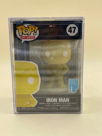 Figurine Funko Pop Marvel The Infinity Studios Saga Iron Man Art Séries N•47 neuf