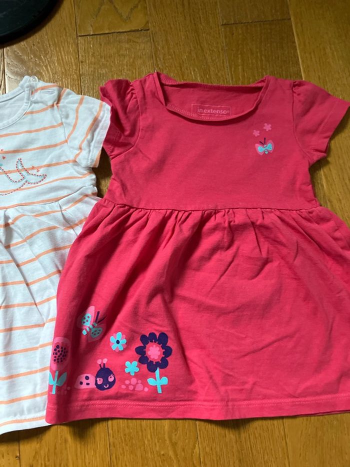 Lot 2 robes été 12 mois - photo numéro 2