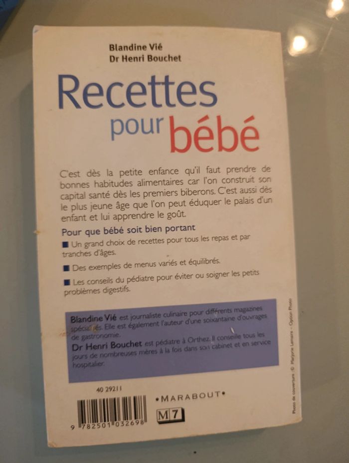 Livre recettes pour bébé - photo numéro 2
