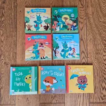 Lot 7 livres bout'chou