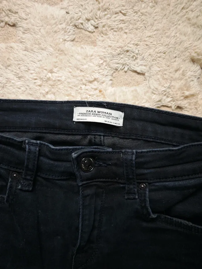 Jeans slim marine zara - photo numéro 2