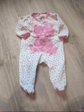 Pyjama velours 3 mois