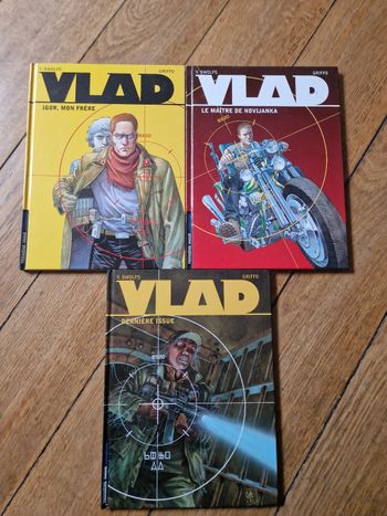 Lot de 3 bd vlad en eo