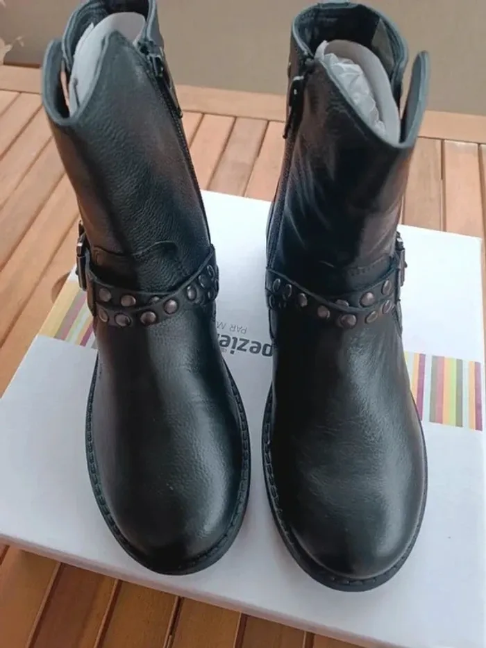 Bottines les Tropéziennes par M belarbi pointure 35 - photo numéro 4