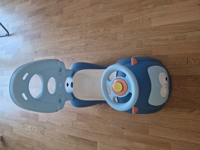 Smoby - Porteur Maestro Balade Bleu - Evolutif 3 en 1