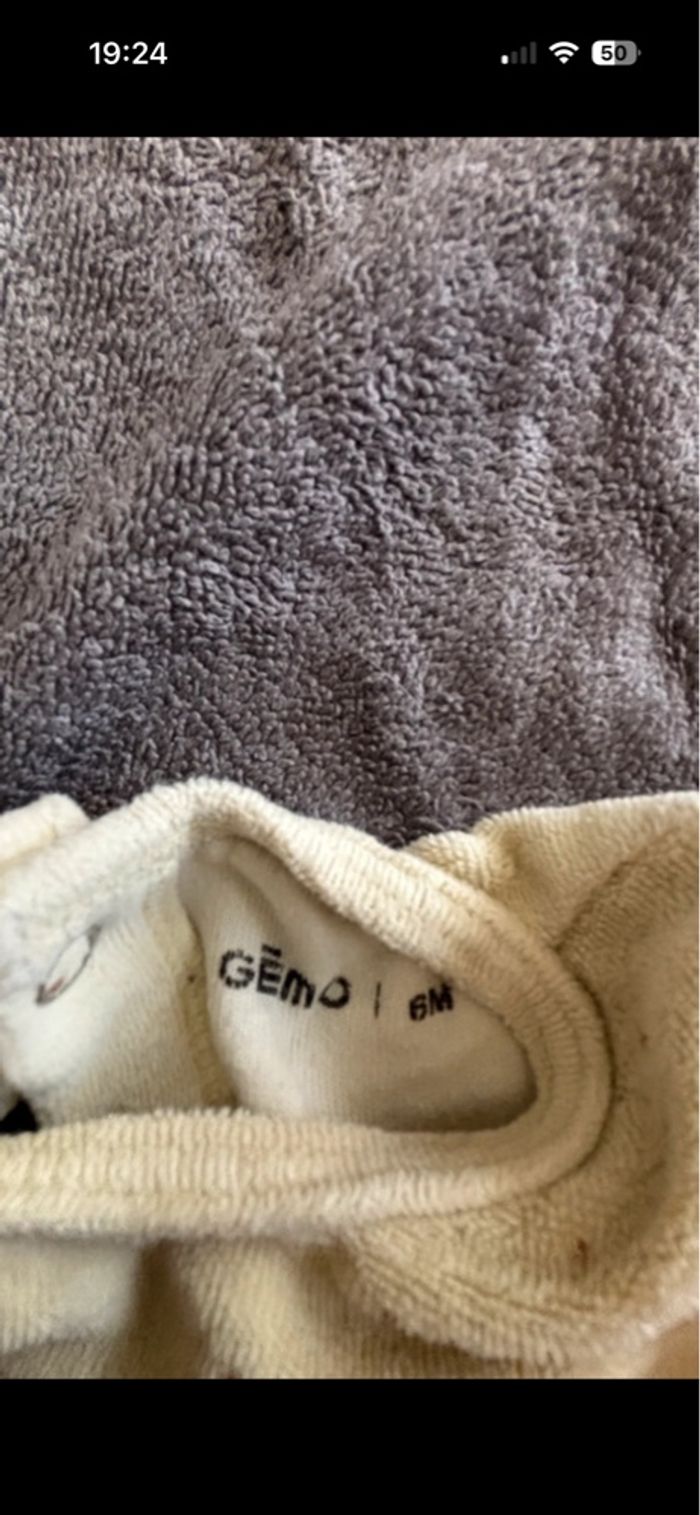 Pyjamas une piece GEMO - photo numéro 2
