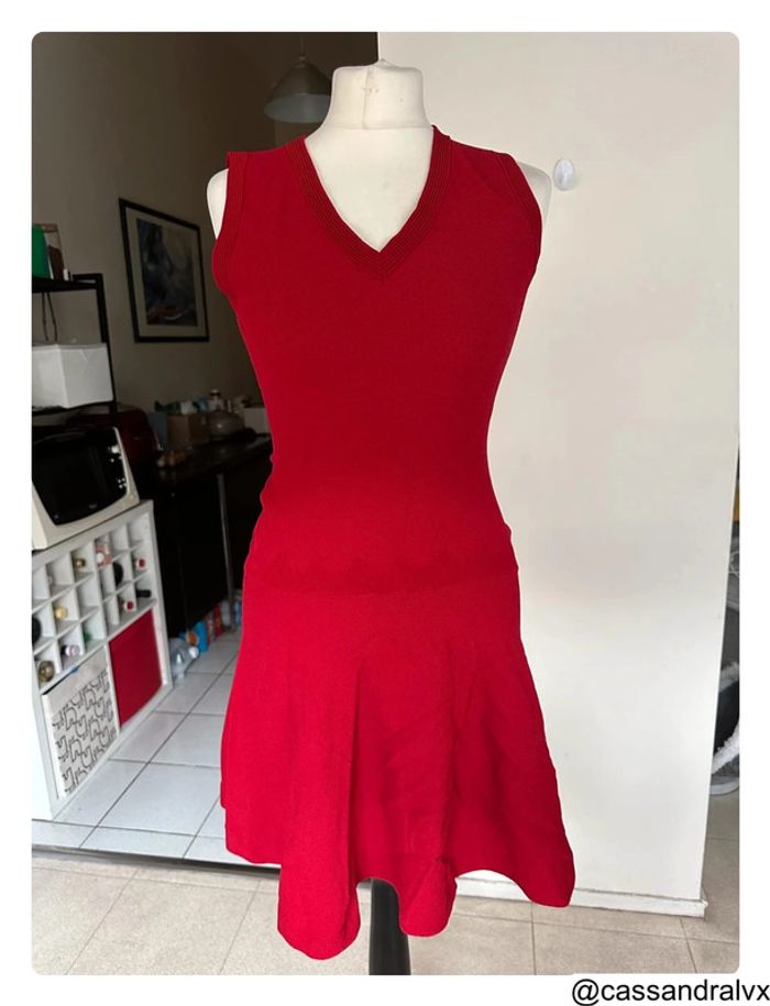 Robe rouge Sandro