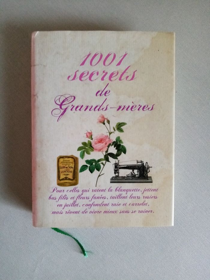 Livre : secrets de Grands-mères
