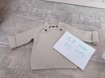 Pull Kiabi 18 mois 80 cm