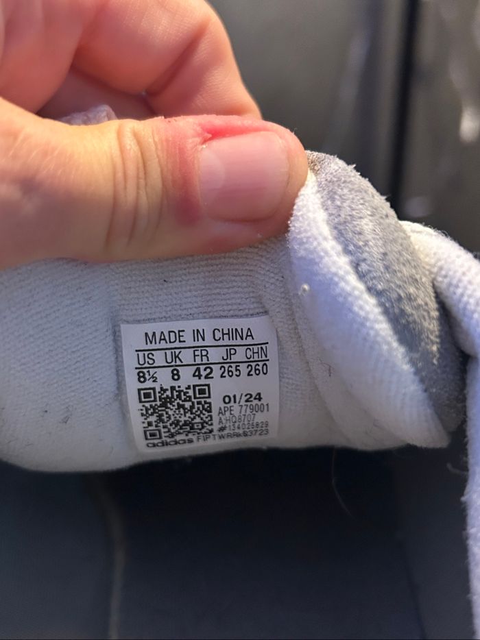 Baskets Adidas Campus grise - photo numéro 5