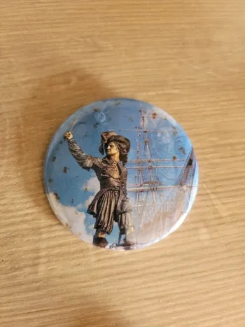Badge carnaval de Dunkerque Jean Bart