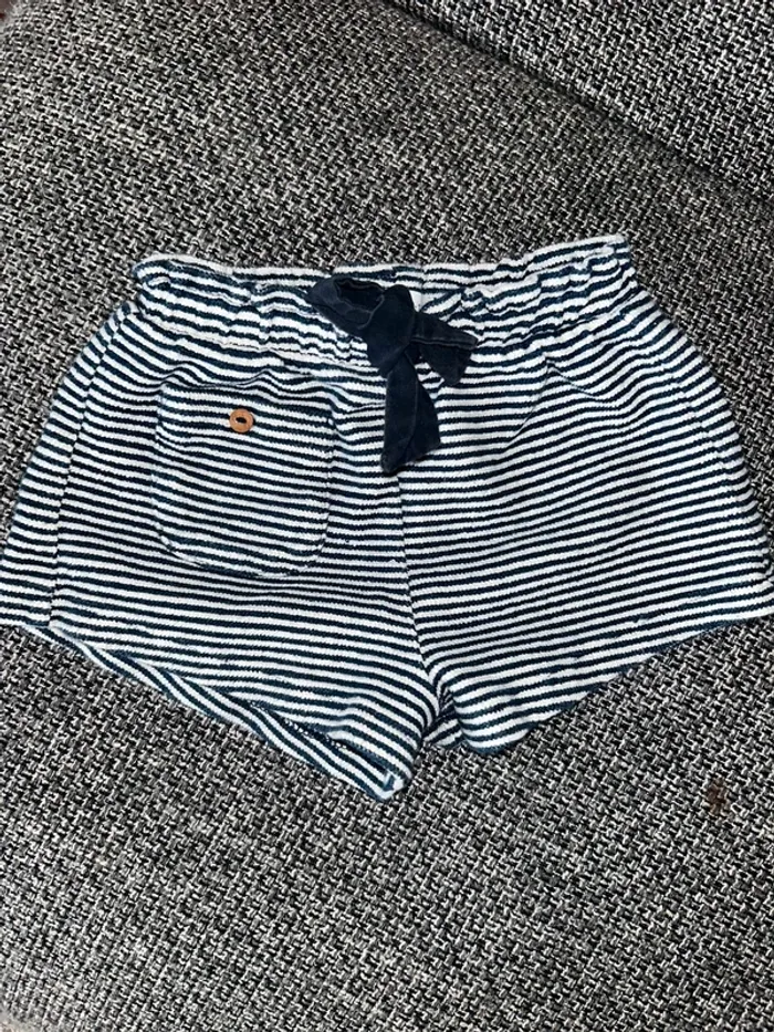 Short rayé