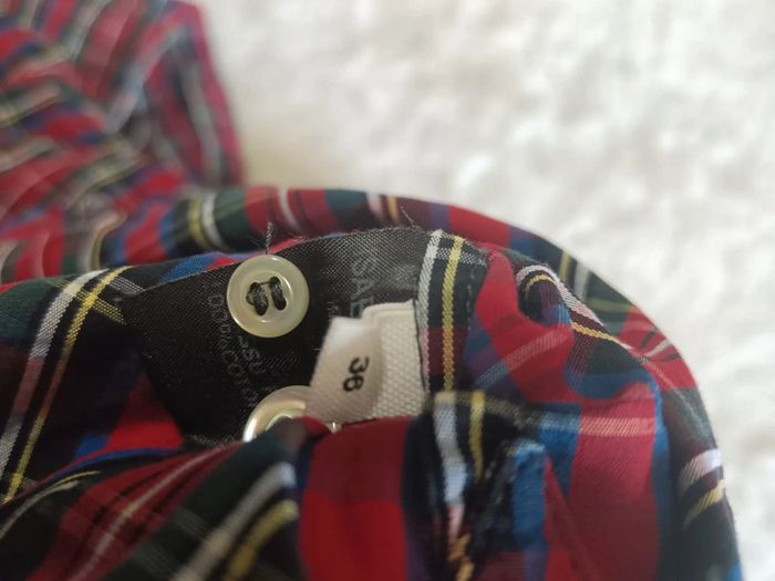 Chemise à carreaux  tartan Isabel Marant t.36 - photo numéro 8