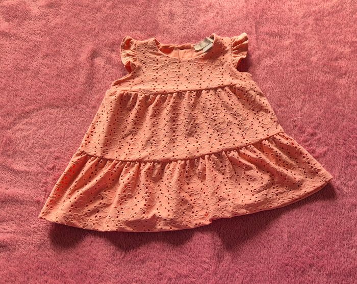 Robe corail 0/3 mois