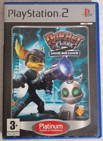 Ratchet et Clank Lock and Loaded - Jeu PS2 - Version EU/Anglaise - CD Seul