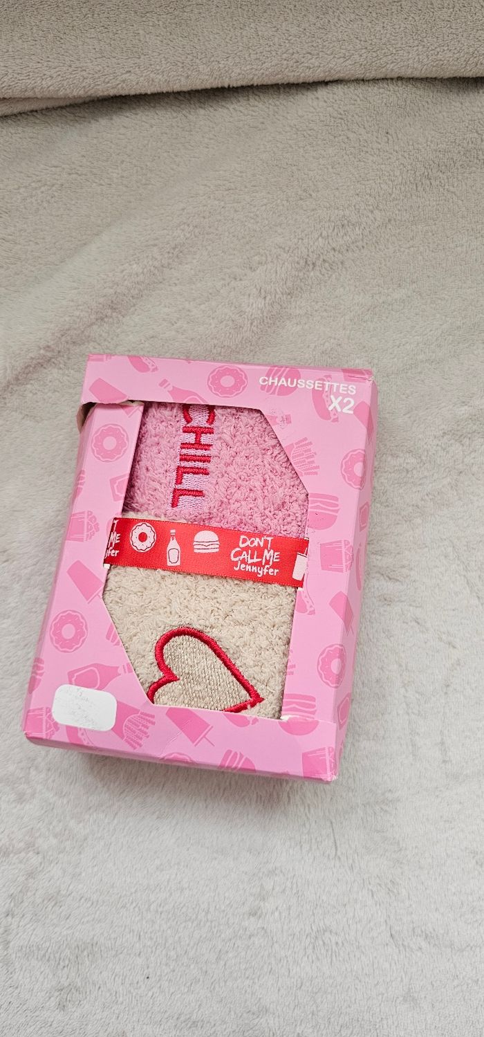 Chaussette dont call me jennyfer neuf