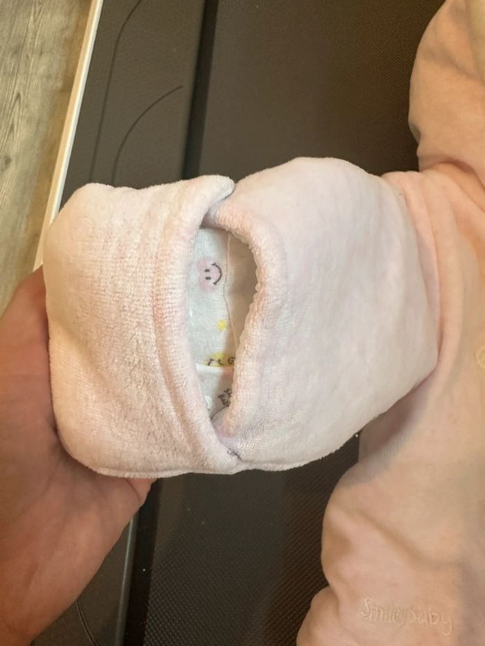 Pilote 3 en 1 rose bébé fille 3 mois Smiley Baby - photo numéro 4