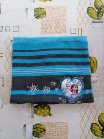 Tour de cou reines des neiges taule unique