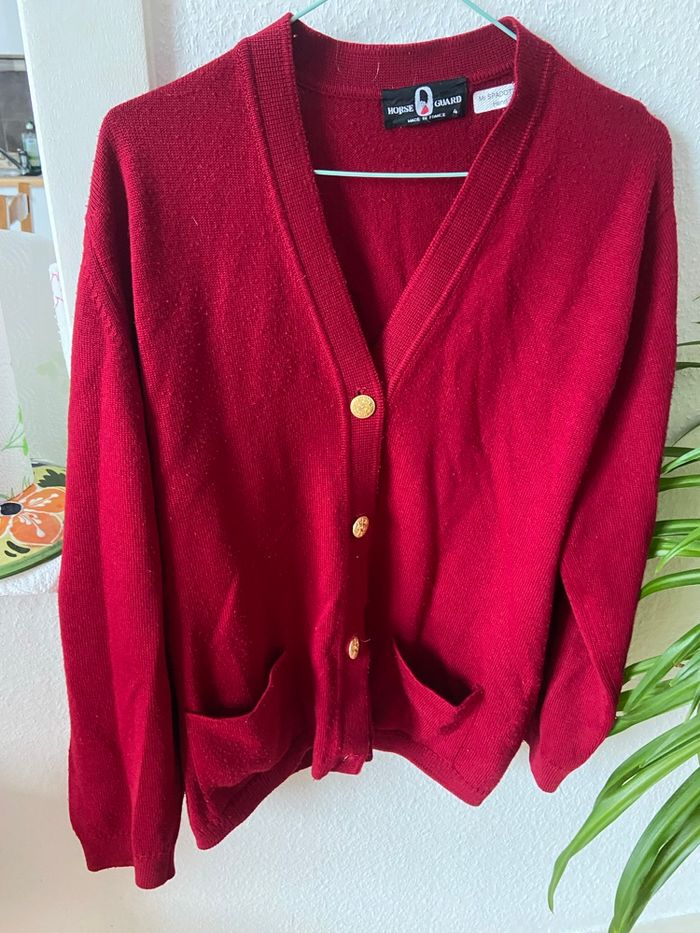 Gilet rouge Horse Guard - photo numéro 3