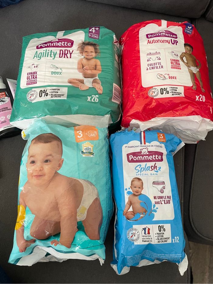 Lot couche et soin - photo numéro 2