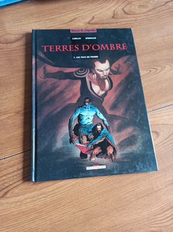 BD terres d'ombre les yeux de pierre