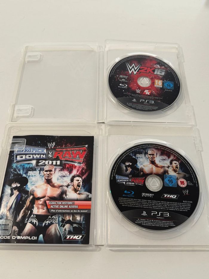 Lot WWE 2009 / 2010 / 2011 / 2K16 - BE - PS3 - photo numéro 7