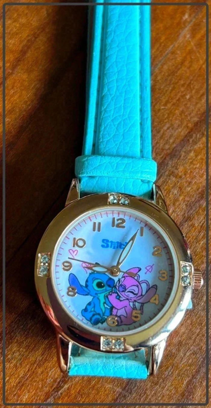 Montre stitch bleu - photo numéro 4