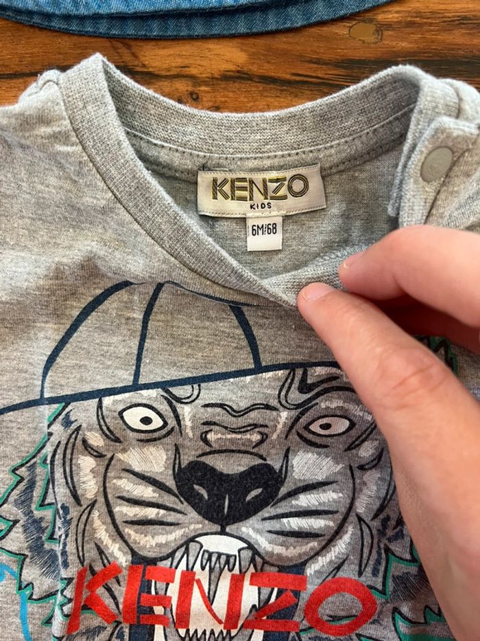 Lot tee shirt Kenzo et 2 chapeau - photo numéro 4