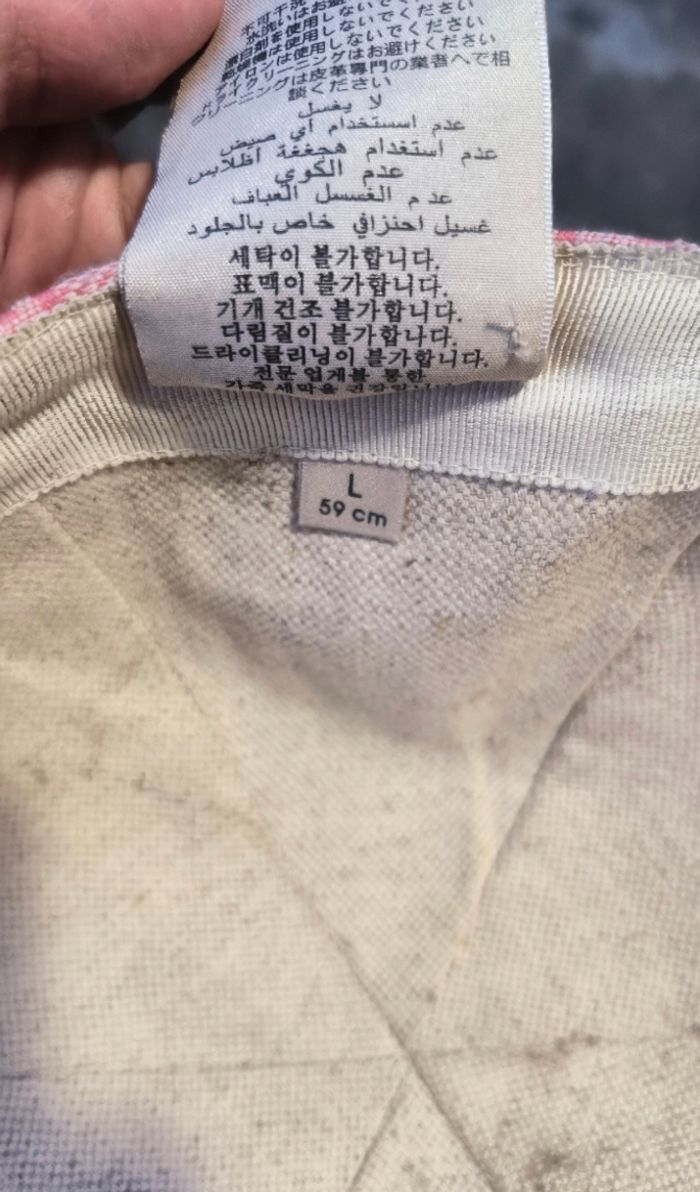Casquette gucci rose - photo numéro 8