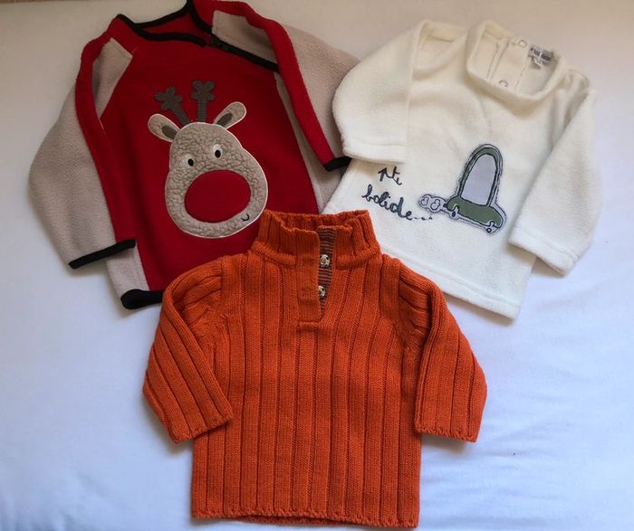 Pull polaire & pull laine