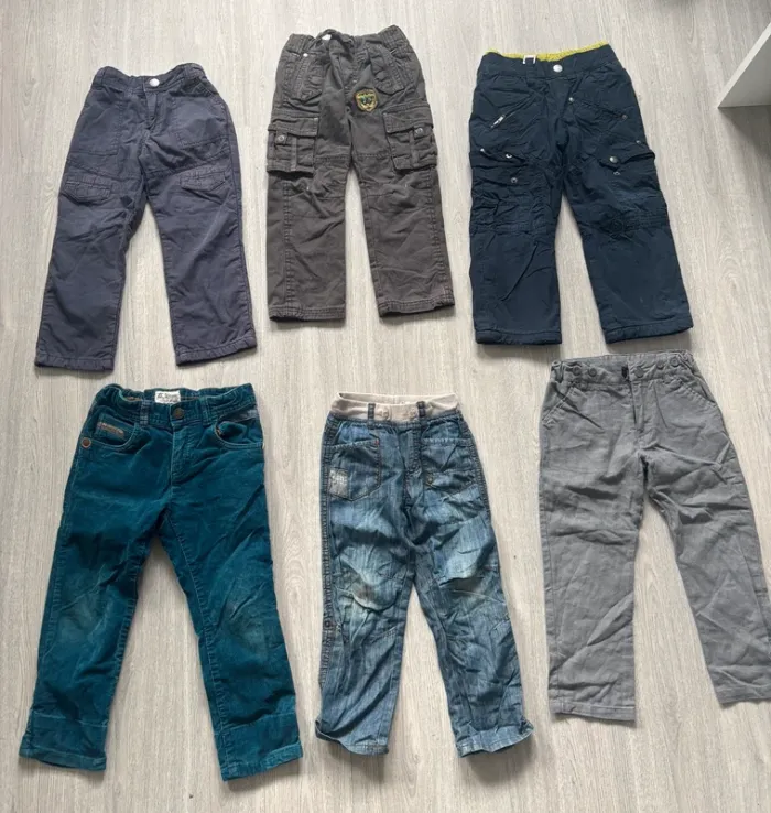 Lot de 6 pantalons