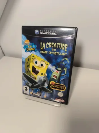 Nintendo - GameCube - Bob l'éponge la créature du crabe croustillant