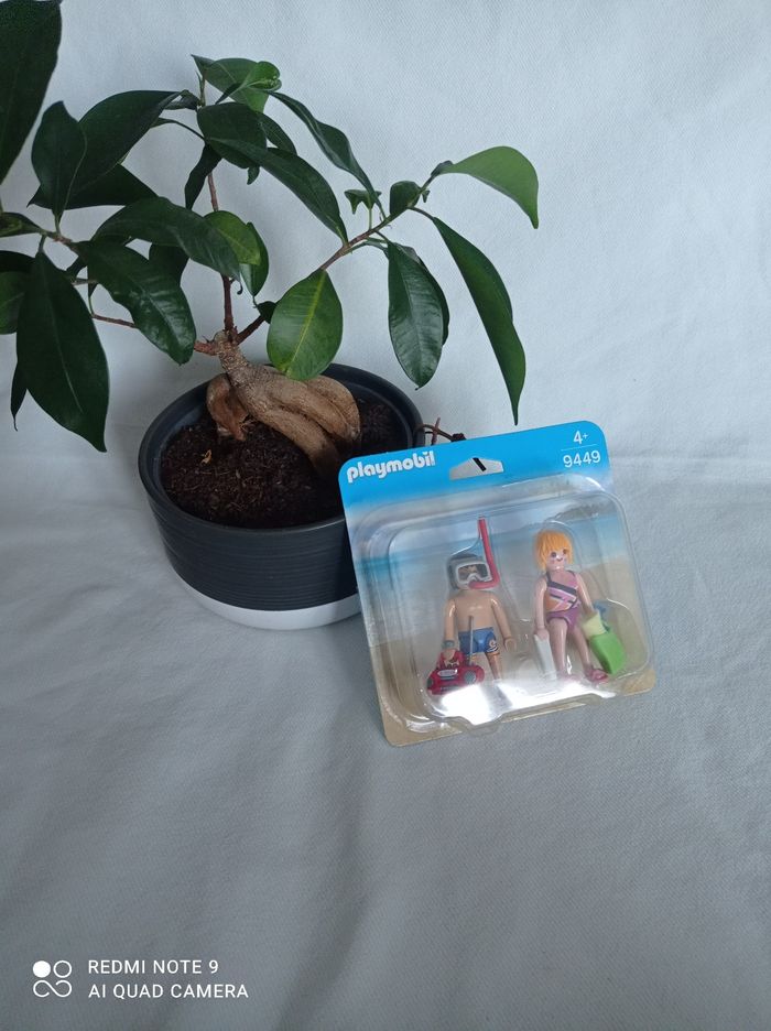 Couple de vacanciers. Playmobil 9449