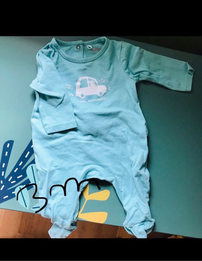 Lot bodies pyjama - photo numéro 2